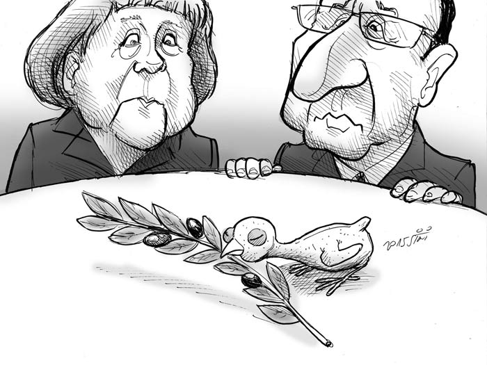 Karikatur Europa